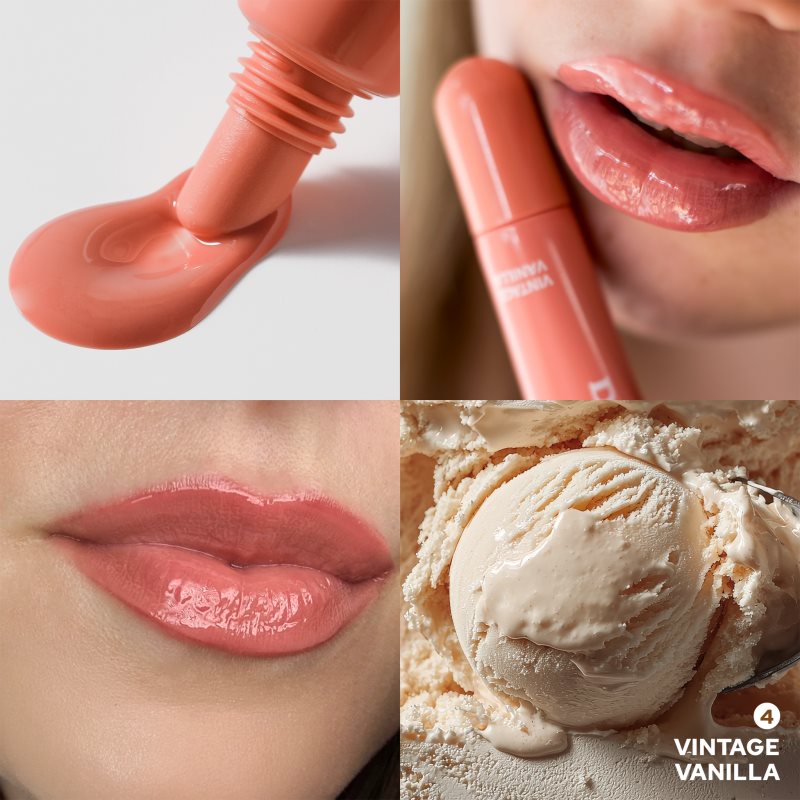 Dermacol Lip Treat hydratační lesk na rty odstín 4 Vintage Vanilla 10 ml (obrázek 7)