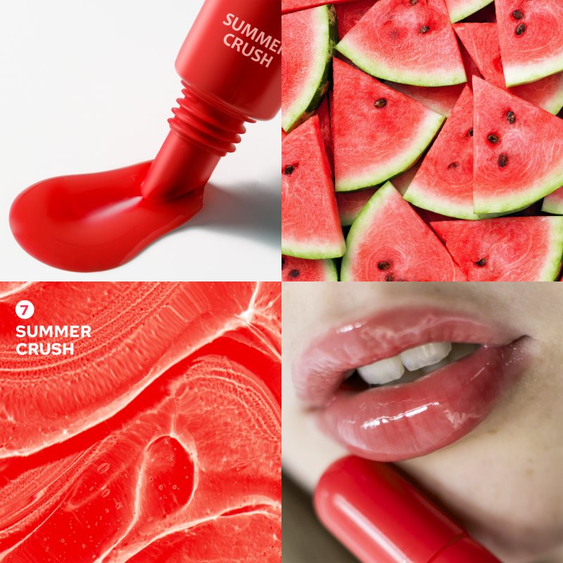 Dermacol Lip Treat hydratační lesk na rty odstín 7 Summer Crush (Melon Mix) 10 ml (obrázek 7)
