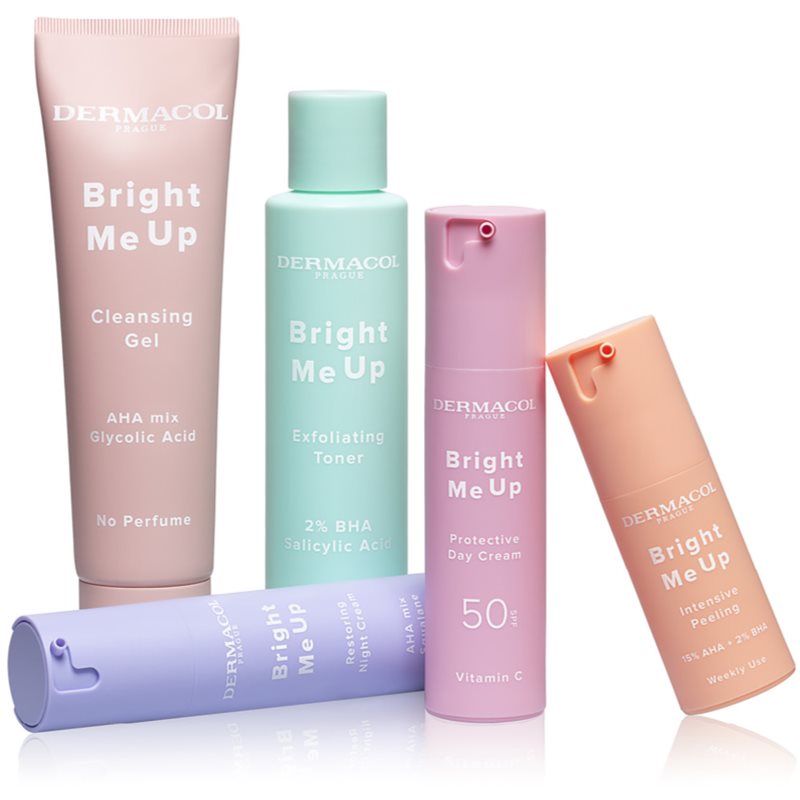 Dermacol Bright Me Up Intensive Peeling Intensiv-Peeling mit AHA 30 ml (Bild 4)