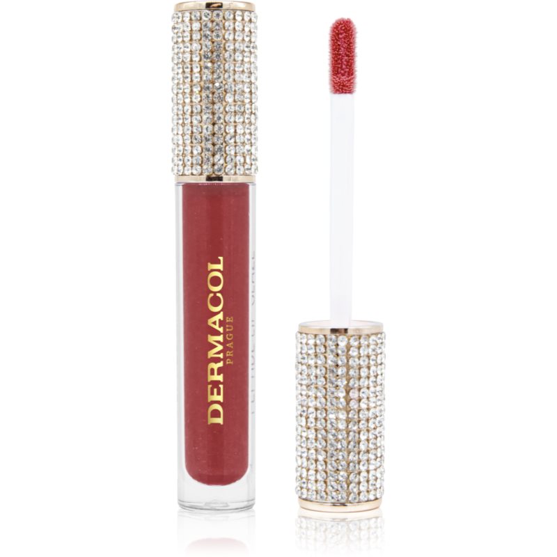Dermacol Diamond Edition Peptide Lip Glaze negovalni sijaj za ustnice s peptidi odtenek 05 Hot Affair 2.5 ml