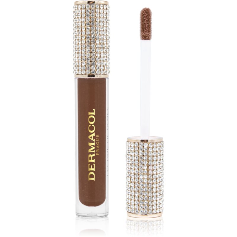 Dermacol Diamond Edition Peptide Lip Glaze гланц-грижа за устни с пептиди цвят 01 Stardust 2.5 мл.
