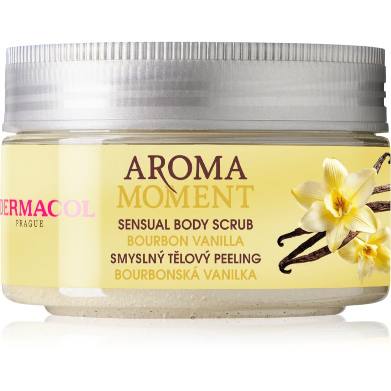 Dermacol Aroma Moment Vanilla Bourbon Körper-Peeling mit Zucker 200 g