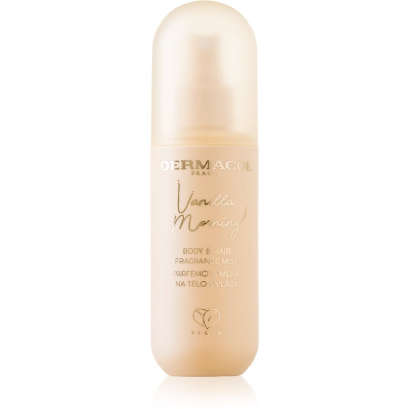 Dermacol Vanilla Morning parfémovaná mlha na tělo a vlasy pro ženy 150 ml