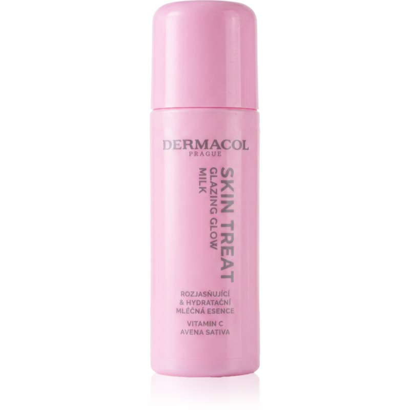 Dermacol Skin Treat Glazing Glow Milk Essens för ansiktet för lyster och återfuktning 100 ml
