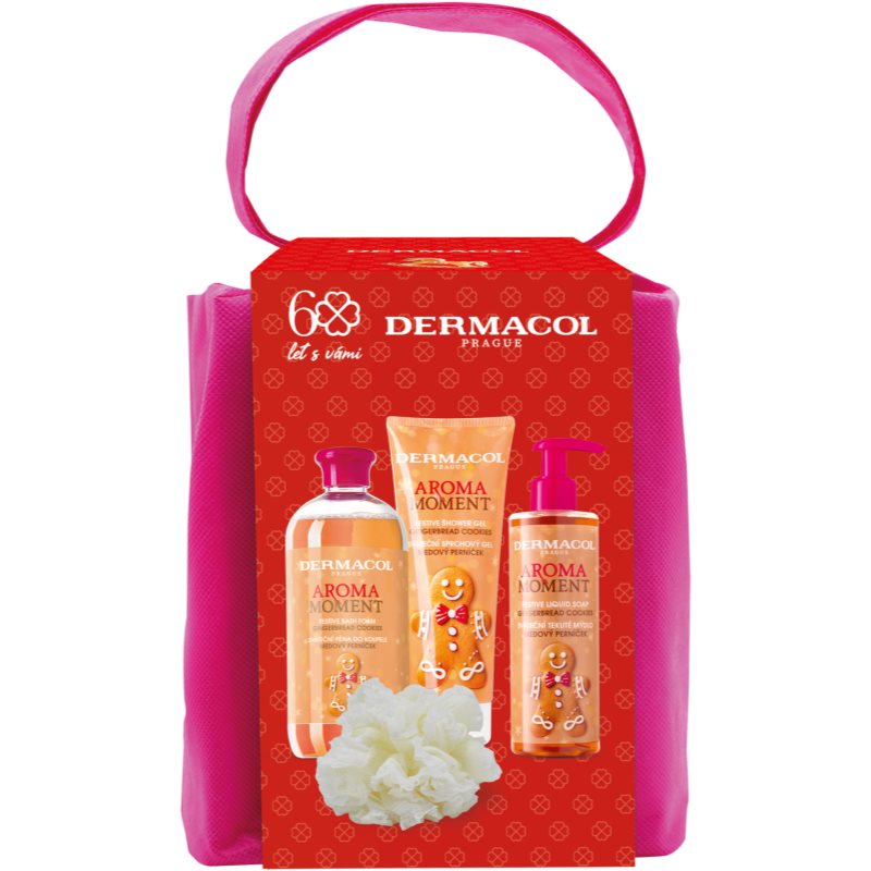 Dermacol Aroma Moment Gingerbread Cookies Kinkekomplekt jõulukujundusega