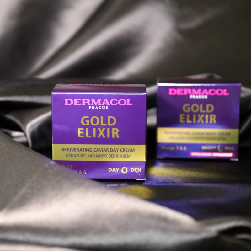 Dermacol Gold Elixir Rejuvenating Day Cream With Caviar 50 Ml