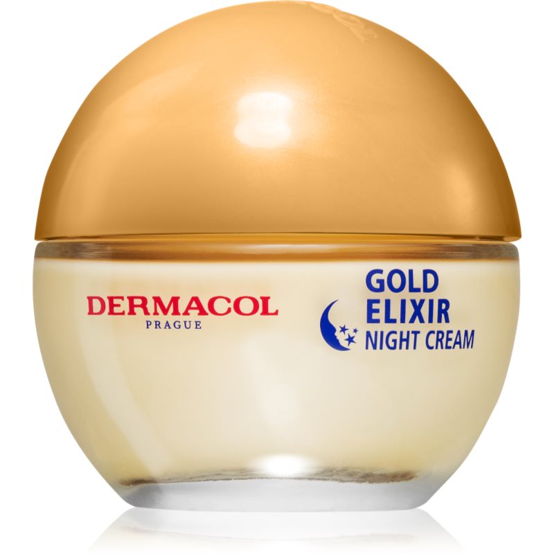 Dermacol Gold Elixir Rejuvenating Night Cream With Caviar 50 Ml