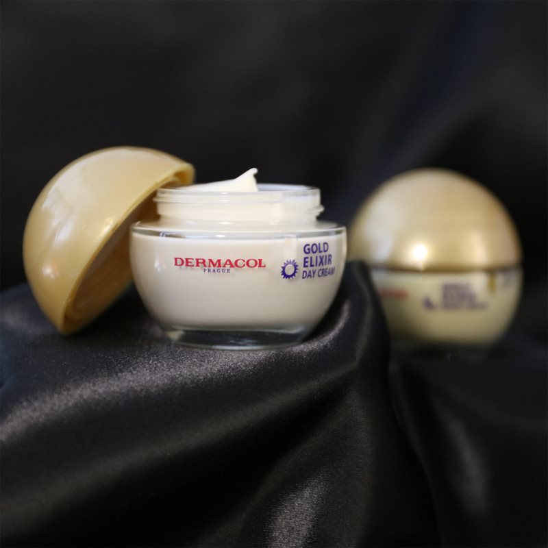 Dermacol Gold Elixir noćna krema za pomlađivanje s kavijarom 50 ml