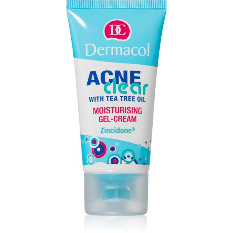 Dermacol Acne Clear hidratáló géles krém problémás és pattanásos bőrre 50 ml