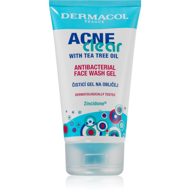Dermacol Acne Clear tisztító gél problémás és pattanásos bőrre 150 ml