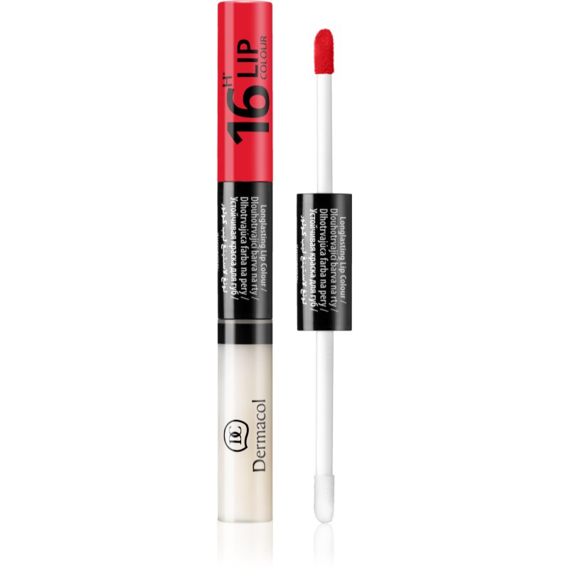 

Dermacol 16H Lip Colour двофазний стійкий блиск для губ відтінок 02