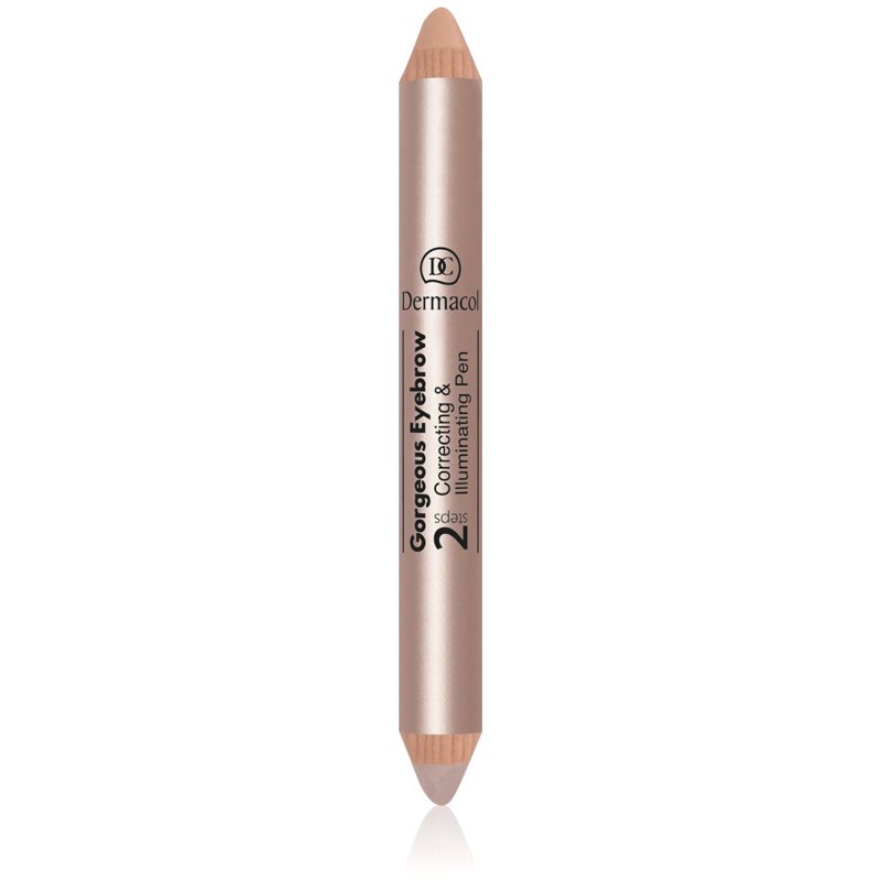 

Dermacol Eyebrow коректор та освітлювач під брови 2 в 1