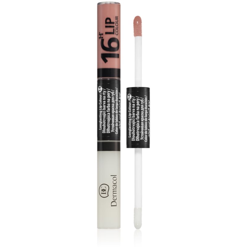 Dermacol 16H Lip Colour biphasic lasting colour and lip gloss shade 14 4.8 g
