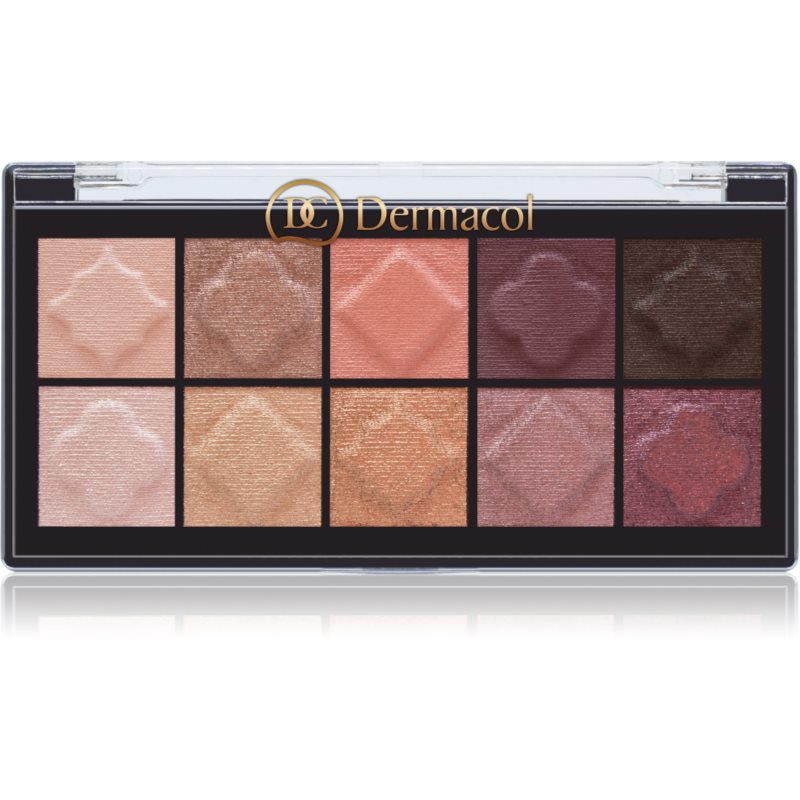 

Dermacol Matt & Pearl палітра тіней відтінок 01