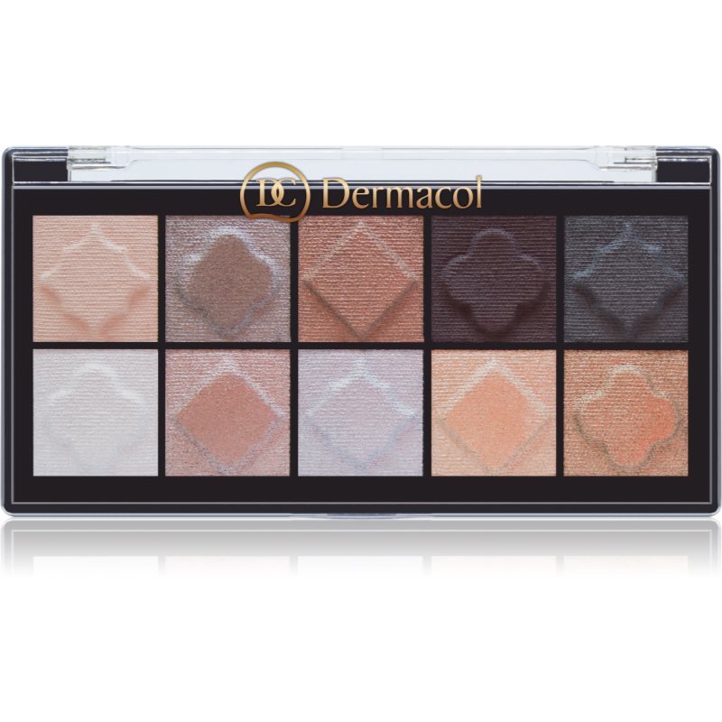 

Dermacol Matt & Pearl палітра тіней відтінок 02