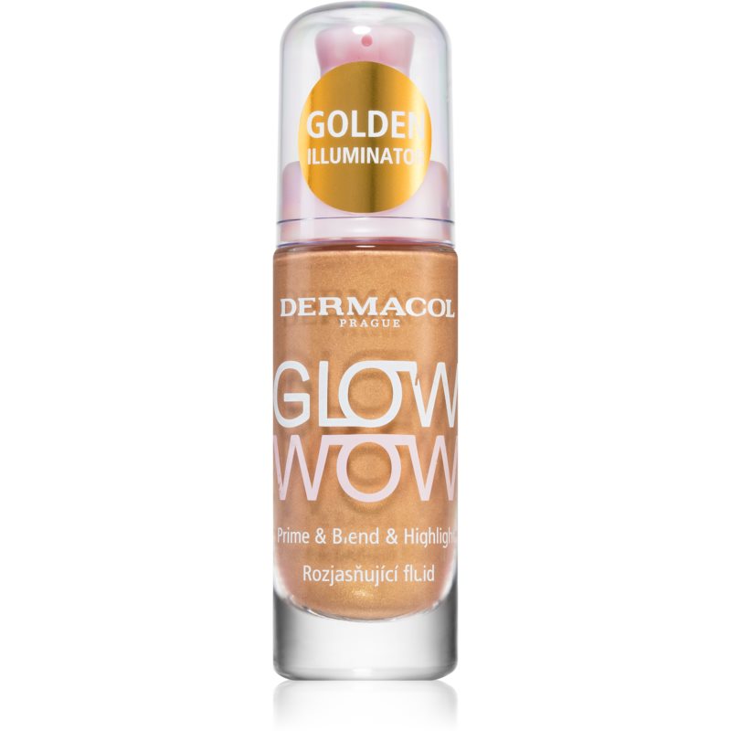 Dermacol GLOW WOW Golden Illuminator флюїд з ефектом вирівнювання 20 мл