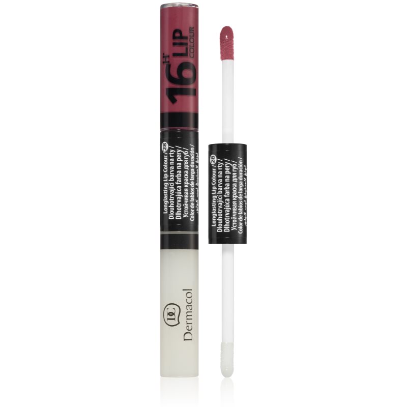 Dermacol 16H Lip Colour Biphasic Lasting Colour And Lip Gloss Shade č.28 4.8 G