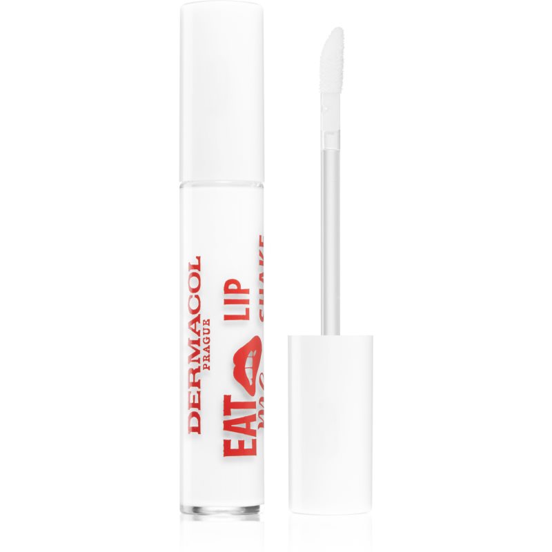 Dermacol Eat Me Lip Shake Hydrating Lip Gloss With Aroma 01 Coconut 10 Ml