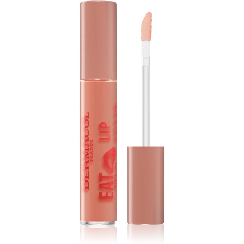 Dermacol Eat Me Lip Shake Hydrating Lip Gloss With Aroma 02 Apricot 10 Ml