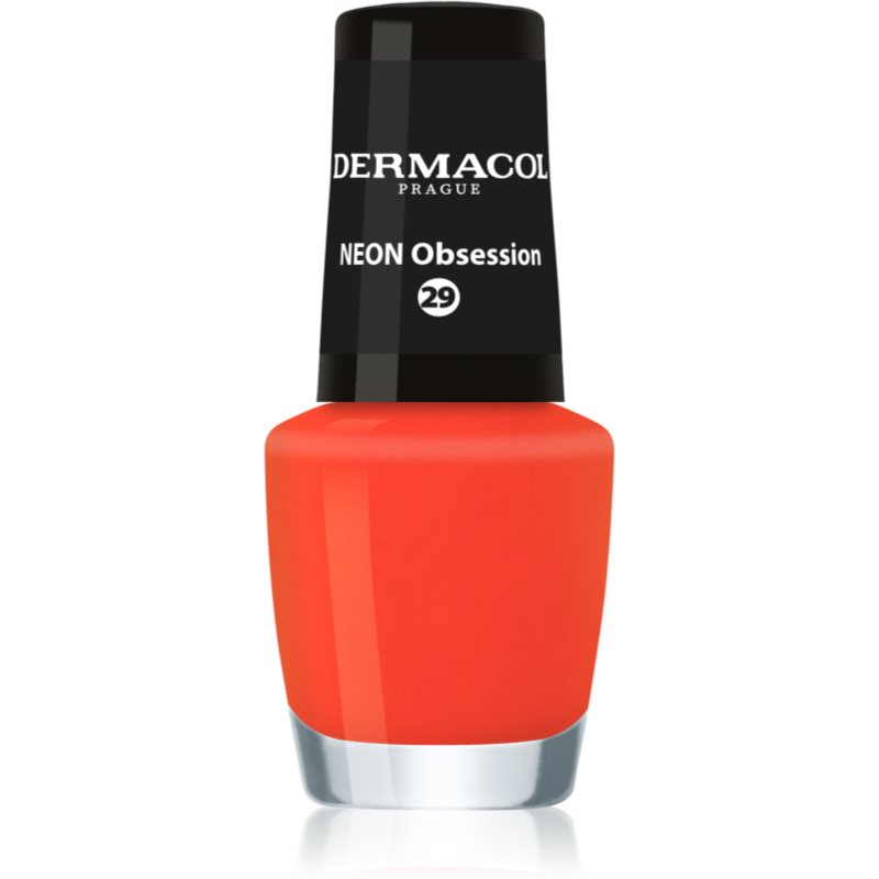 Dermacol Neon неоновий лак для нігтів відтінок 29 Obsession 5 мл