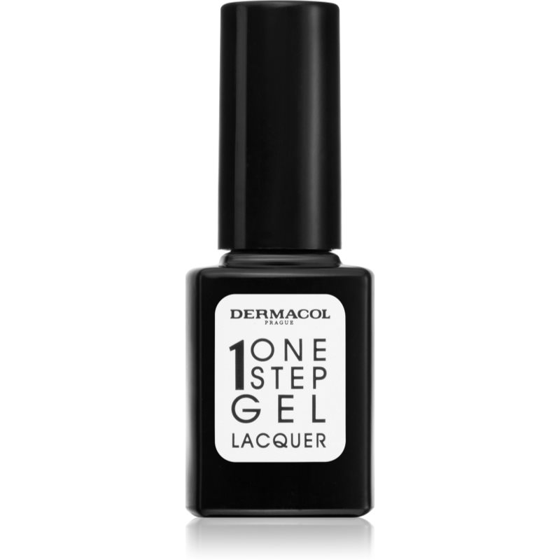 Dermacol One Step Gel Lacquer gel-effect nail polish shade 01 First Date 11 ml
