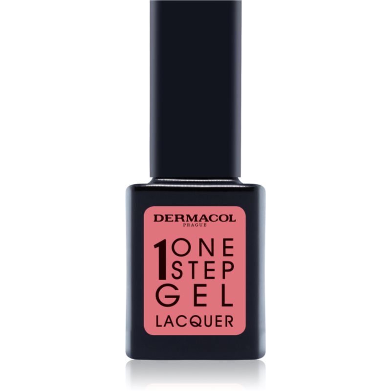 

Dermacol One Step Gel Lacquer лак для нігтів з гелевим ефектом відтінок 02 Ancient pink