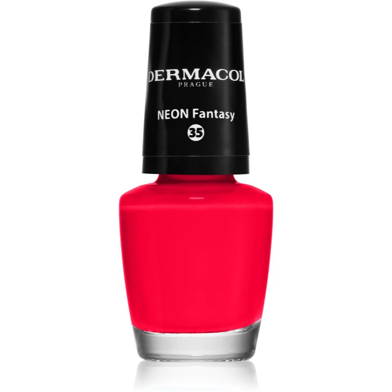 Dermacol Neon неоновий лак для нігтів відтінок 35 Fantasy 5 мл