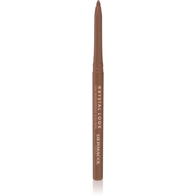 E-shop Dermacol Crystal Look automatická tužka na oči odstín 01 Bronze 4,5 g