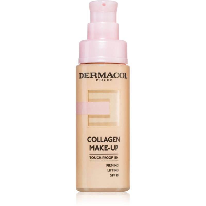 Dermacol Collagen Återfuktande mjukgörande foundation Skugga 1.0 Pale 20 ml female