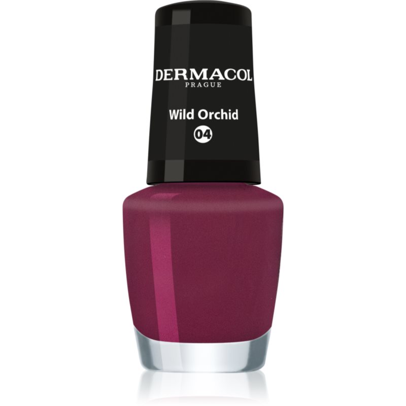 Dermacol Mini lak na nechty odtieň 04 Wild Orchid 5 ml