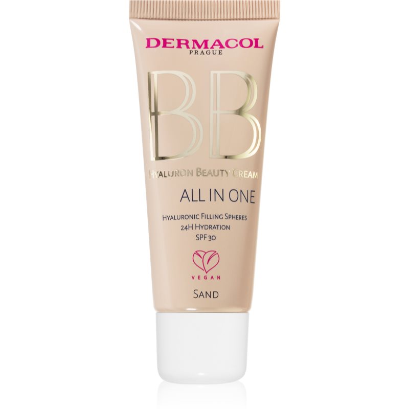 Dermacol Hyaluron Beauty Cream зволожуючий ВВ крем SPF 30 відтінок No.1 Sand 30 мл