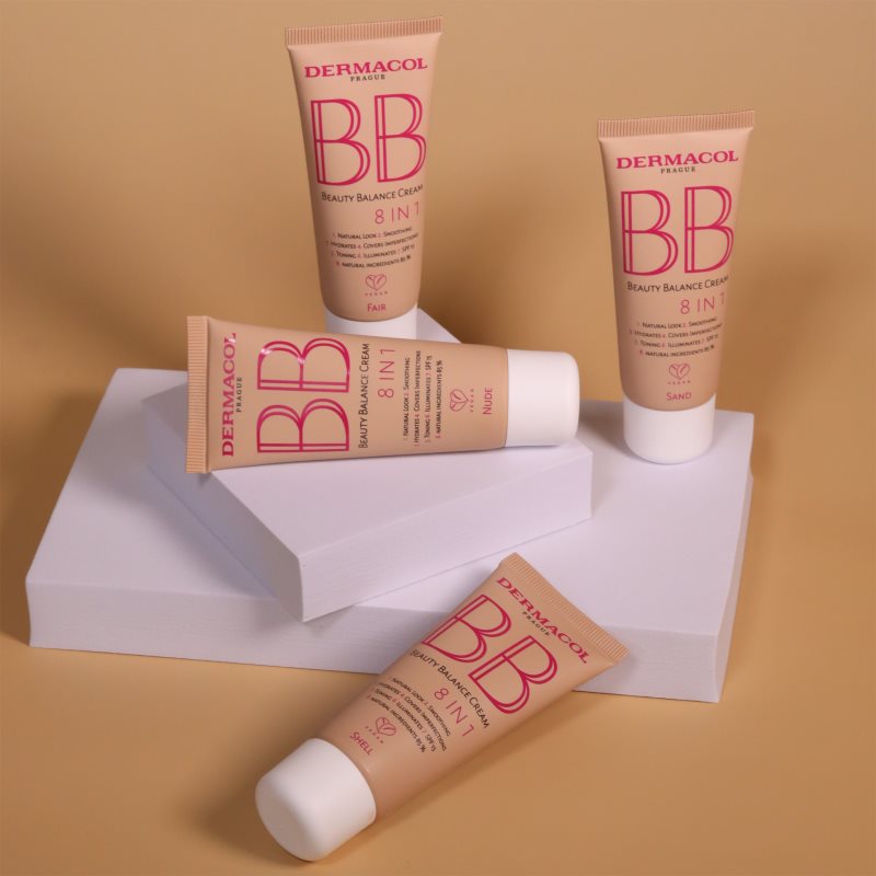 Dermacol Beauty Balance BB Crème Hydratante SPF 15 N.2 Nude 30 Ml