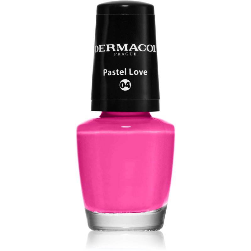 Dermacol Mini лак для нігтів відтінок 04 Pastel Love 5 мл