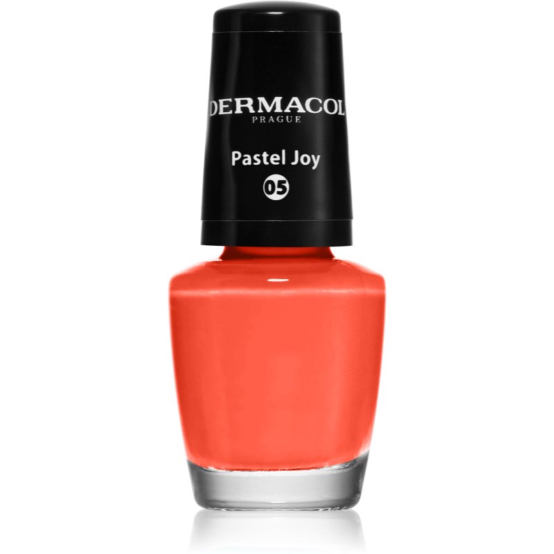 Dermacol Mini лак для нігтів відтінок 05 Pastel Joy 5 мл
