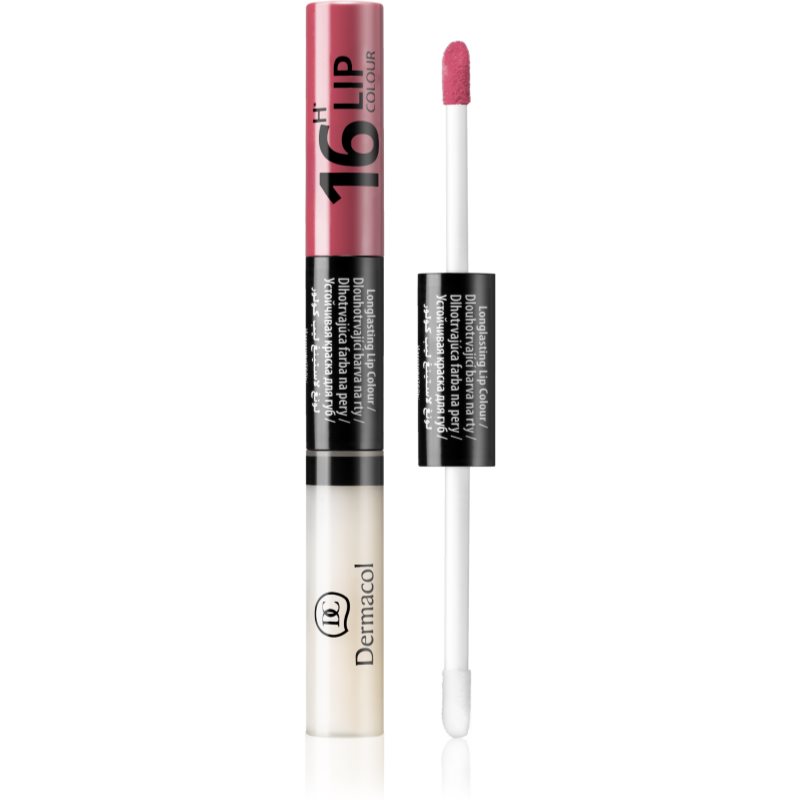 Dermacol 16H Lip Colour Biphasic Lasting Colour And Lip Gloss Shade 35 4.8 G