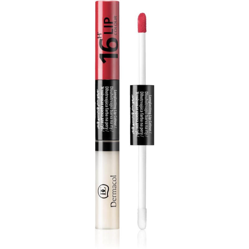 E-shop Dermacol 16H Lip Colour dlouhotrvající dvoufázová barva a lesk na rty odstín 36 4.8 g