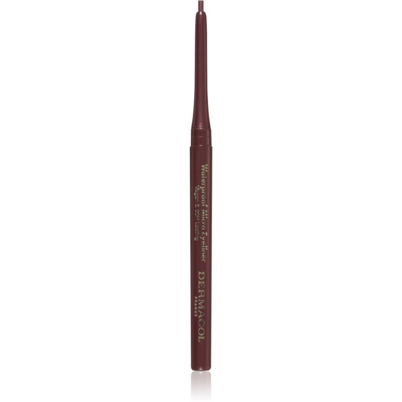Dermacol Micro Eyeliner Waterproof waterproof eyeliner pencil shade 02 Brown 0,35 g
