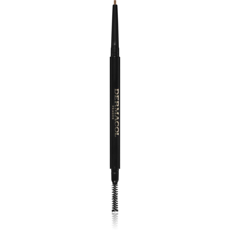 Dermacol Eyebrow Micro Styler automatická tužka na obočí s kartáčkem odstín No.01 0,1 g