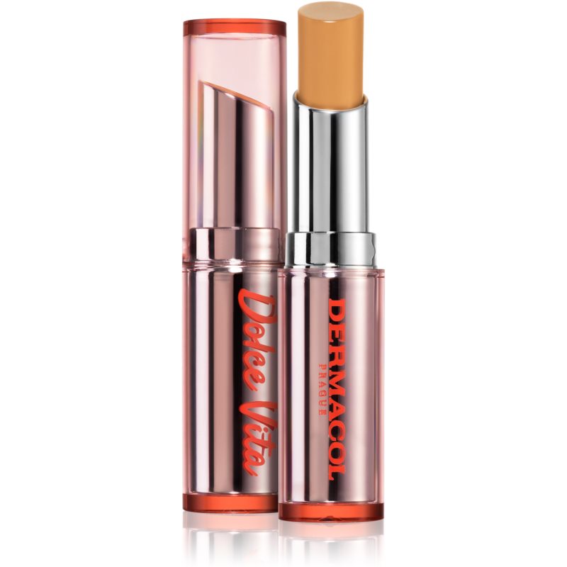 Dermacol Dolce Vita Moisturising Glossy Lipstick Shade 02 3 G