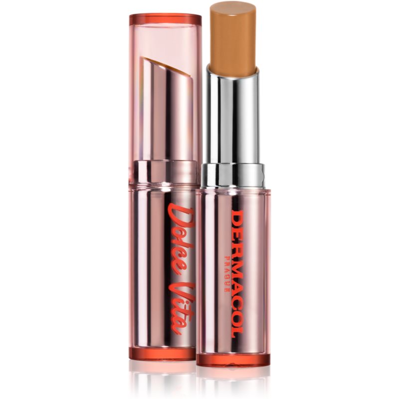 Dermacol Dolce Vita Moisturising Glossy Lipstick Shade 03 3 G