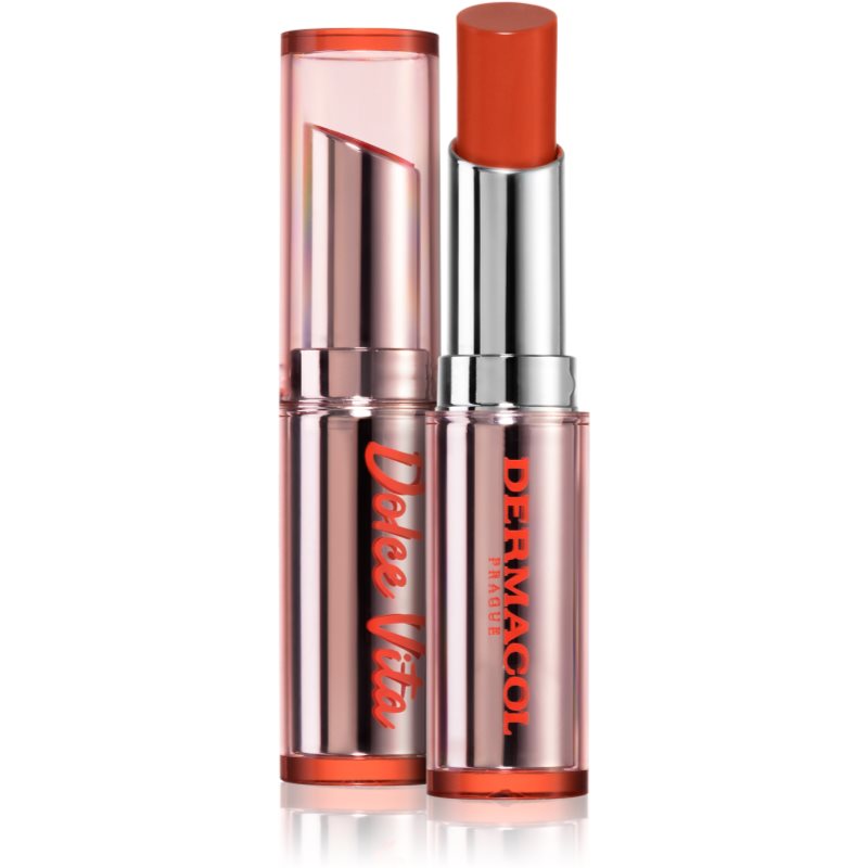 Dermacol Dolce Vita moisturising glossy lipstick shade 05 3 g
