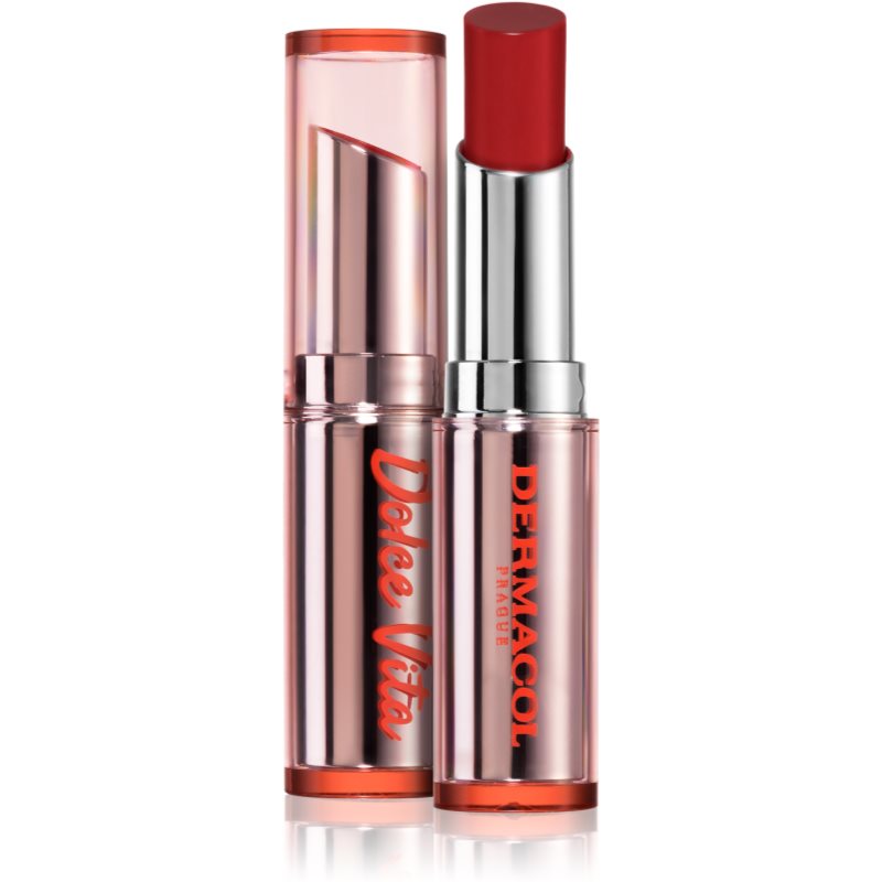 Dermacol Dolce Vita moisturising glossy lipstick shade 07 3 g
