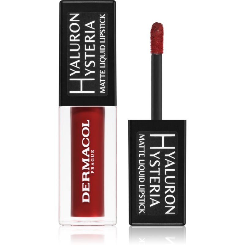 Dermacol Hyaluron Hysteria liquid matt lipstick shade 08 4,5 ml
