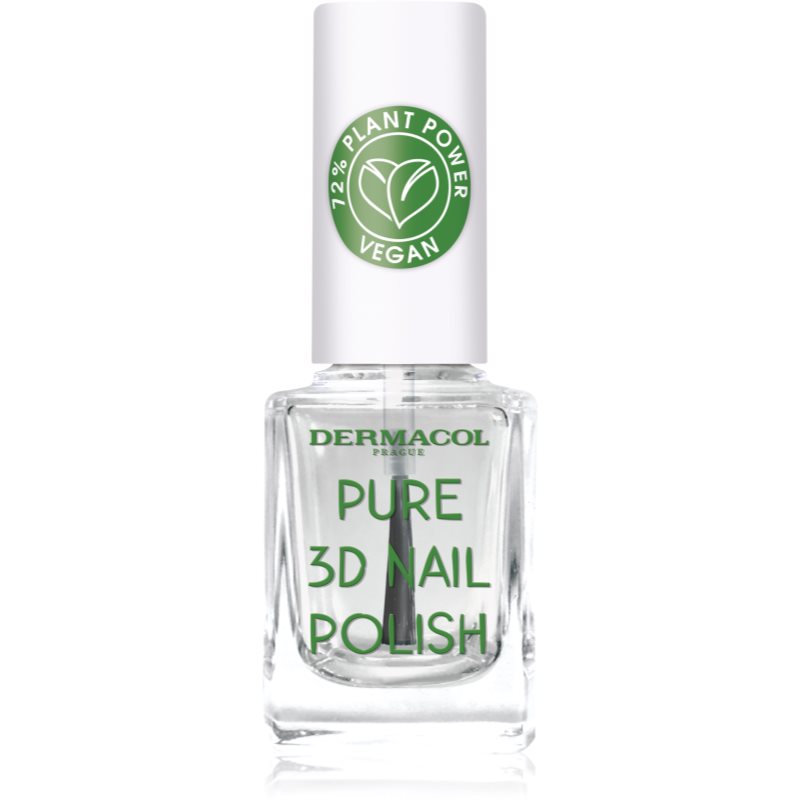 Dermacol Pure 3D Nail Polish Shade 01 Crystal Clear 11 Ml