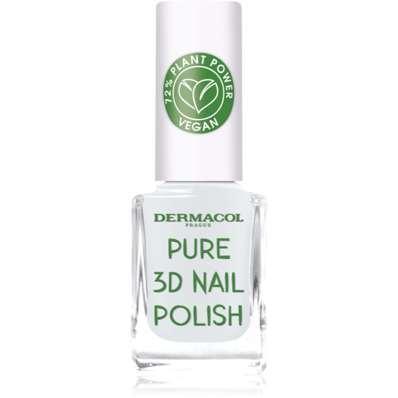 Dermacol Pure 3D Nail Polish Shade 02 Absolute White 11 Ml