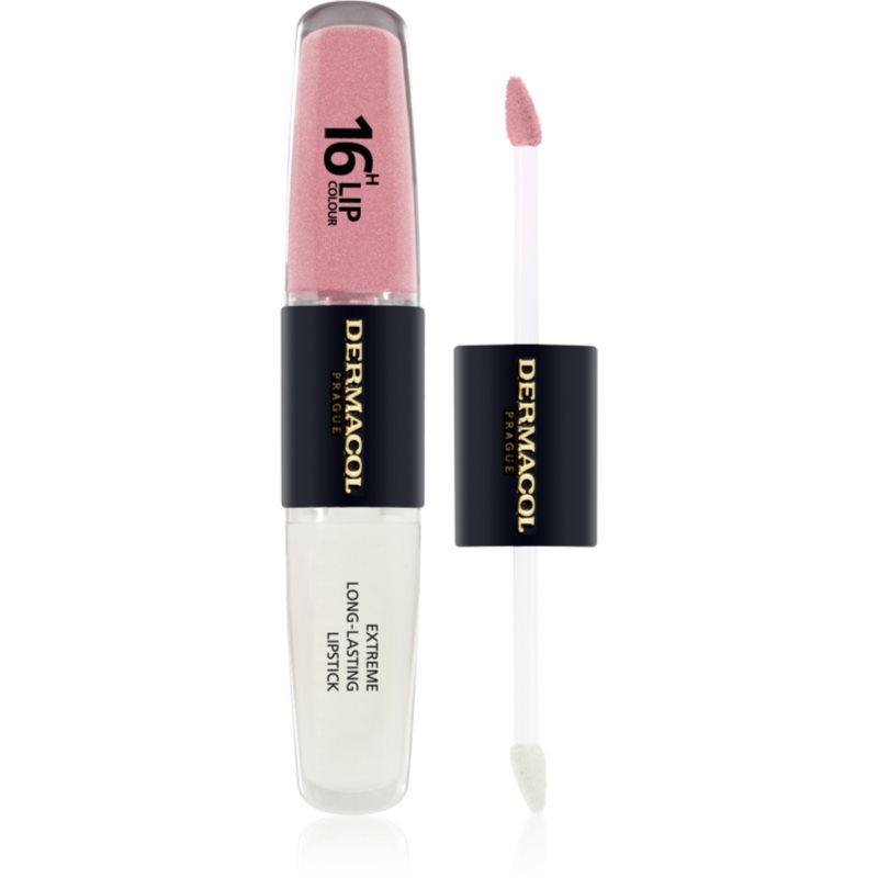 Dermacol 16H Lip Colour long-lasting lipstick and lip gloss shade 5 2x4 ml
