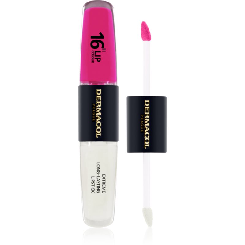 Dermacol 16H Lip Colour long-lasting lipstick and lip gloss shade 8 2x4 ml
