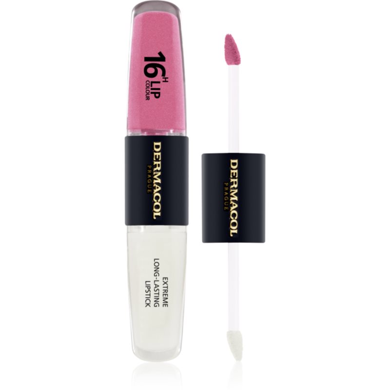 Dermacol 16H Lip Colour long-lasting lipstick and lip gloss shade 11 2x4 ml
