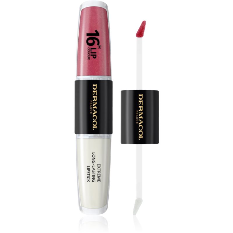 Dermacol Dermacol 16H Lip Colour μακράς διαρκείας κραγιόν και λιπ γκλος απόχρωση 39 2x4 ml