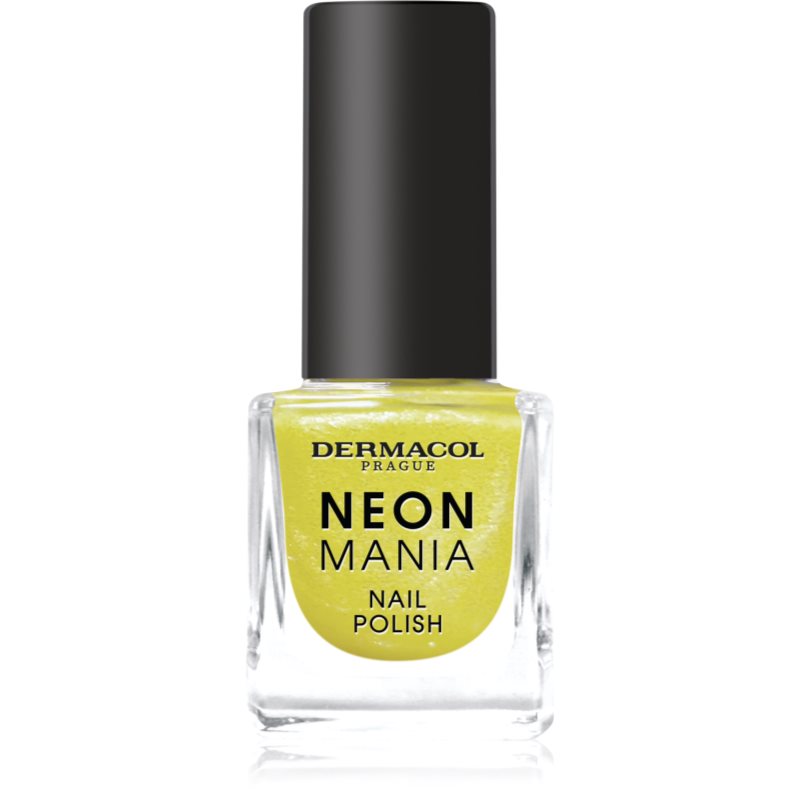Dermacol Neon Mania körömlakk árnyalat 4 Lemon pop 5 ml akciós termékkép 1